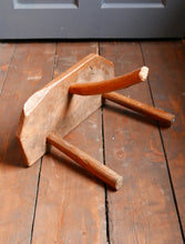 Load image into Gallery viewer, Rustic French Milking Stool
