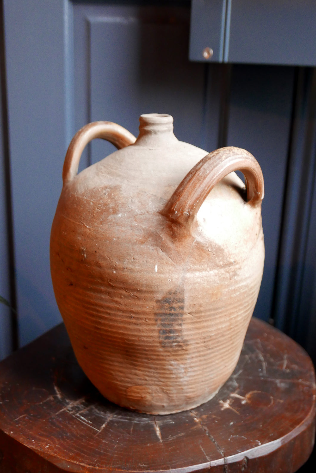 French Antique Olive Oil pot