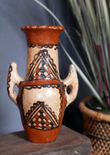 Load image into Gallery viewer, Vintage North African Berber Terracotta Amphora Vase With Tribal Decoration
