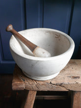 Load image into Gallery viewer, Large Antique Apothecary Pestle and Mortar
