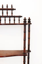 Load image into Gallery viewer, Late 19th Century French Faux Bamboo Hanging Shelves

