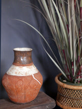 Load image into Gallery viewer, 20th Century Decorative Terracotta Vase
