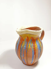 Load image into Gallery viewer, Vintage Hand Painted Terracotta Jug
