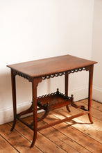 Load image into Gallery viewer, Early 20th century mahogany occasional table with scalloped edge  
