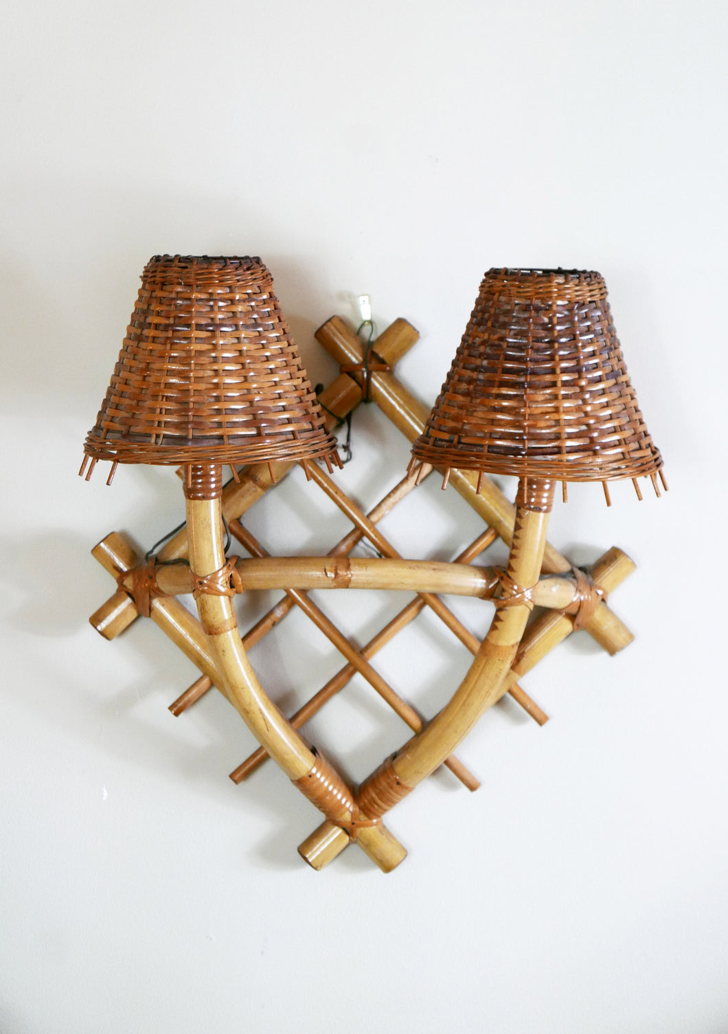 Louis Sognot Double Wall Sconce