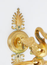 Load image into Gallery viewer, Midcentury Bronze Swan Towel Ring
