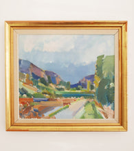 Load image into Gallery viewer, Swedish landscape Oil On Canvas, By Artish LARS FALK.
