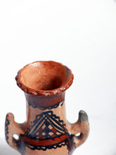 Load image into Gallery viewer, Vintage North African Berber Terracotta Amphora Vase With Tribal Decoration

