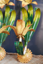 Load image into Gallery viewer, Pair Of Vintage Hand Painted Italian Toleware Sconce
