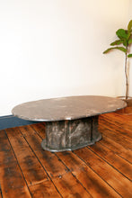 Load image into Gallery viewer, Post Modern Grey And Pink Marble Coffee Table
